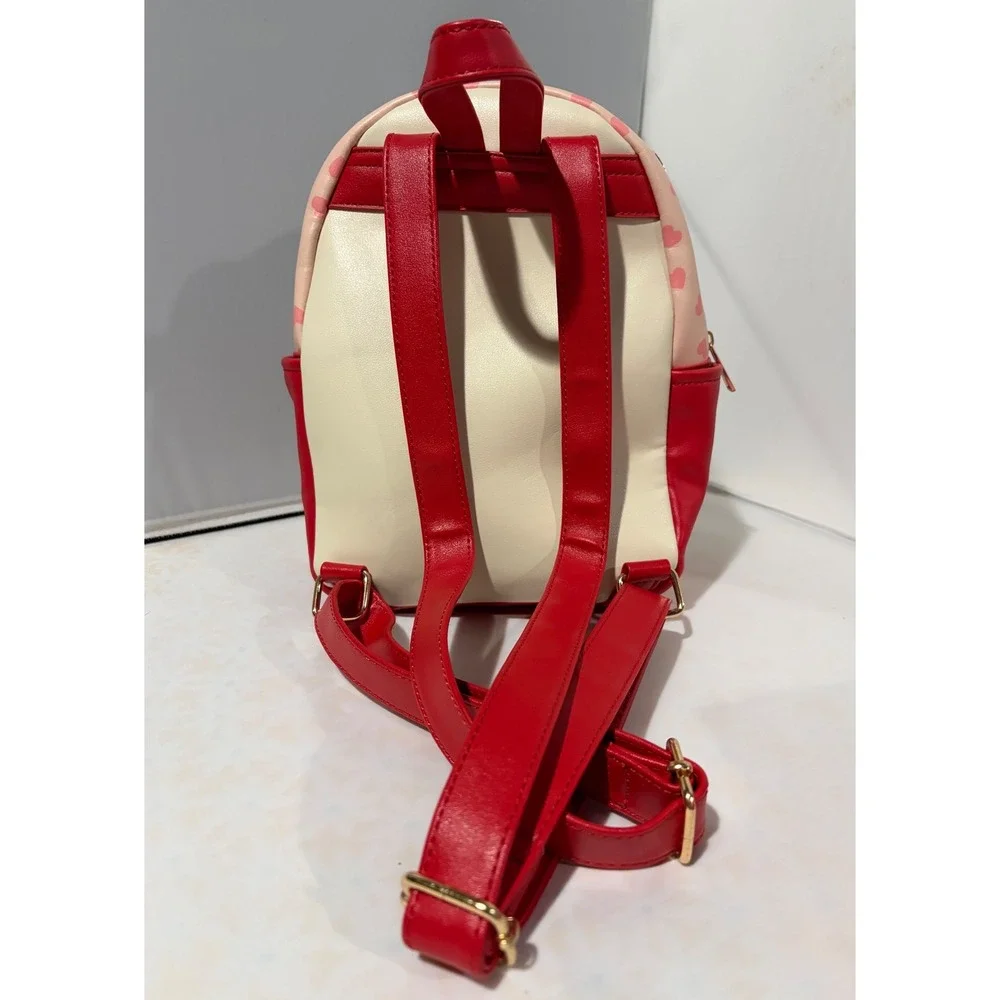 Disney Her Universe Mickey Minnie Mouse Valentine Heart Mini Backpack